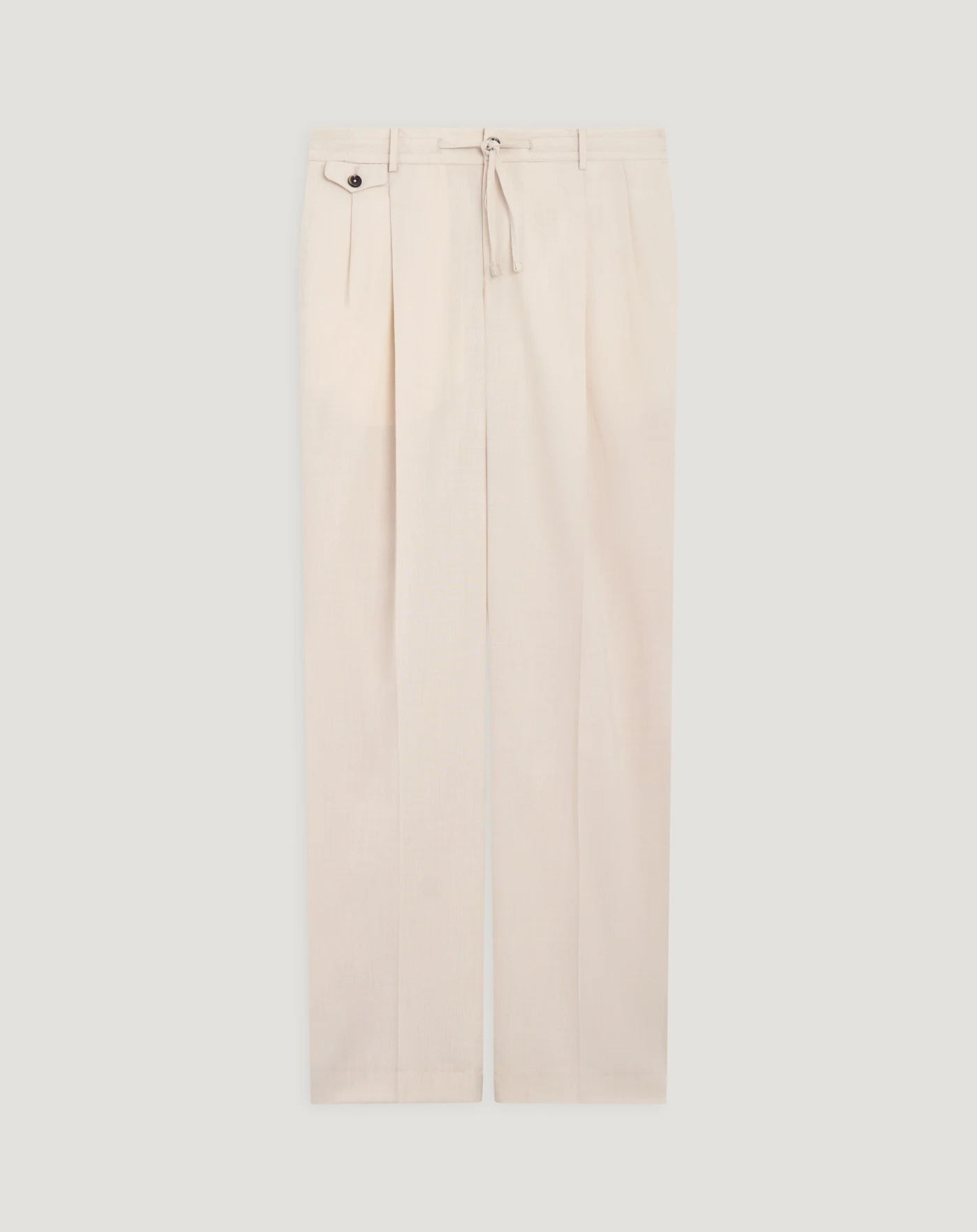 Pantaloni City in lana stretch