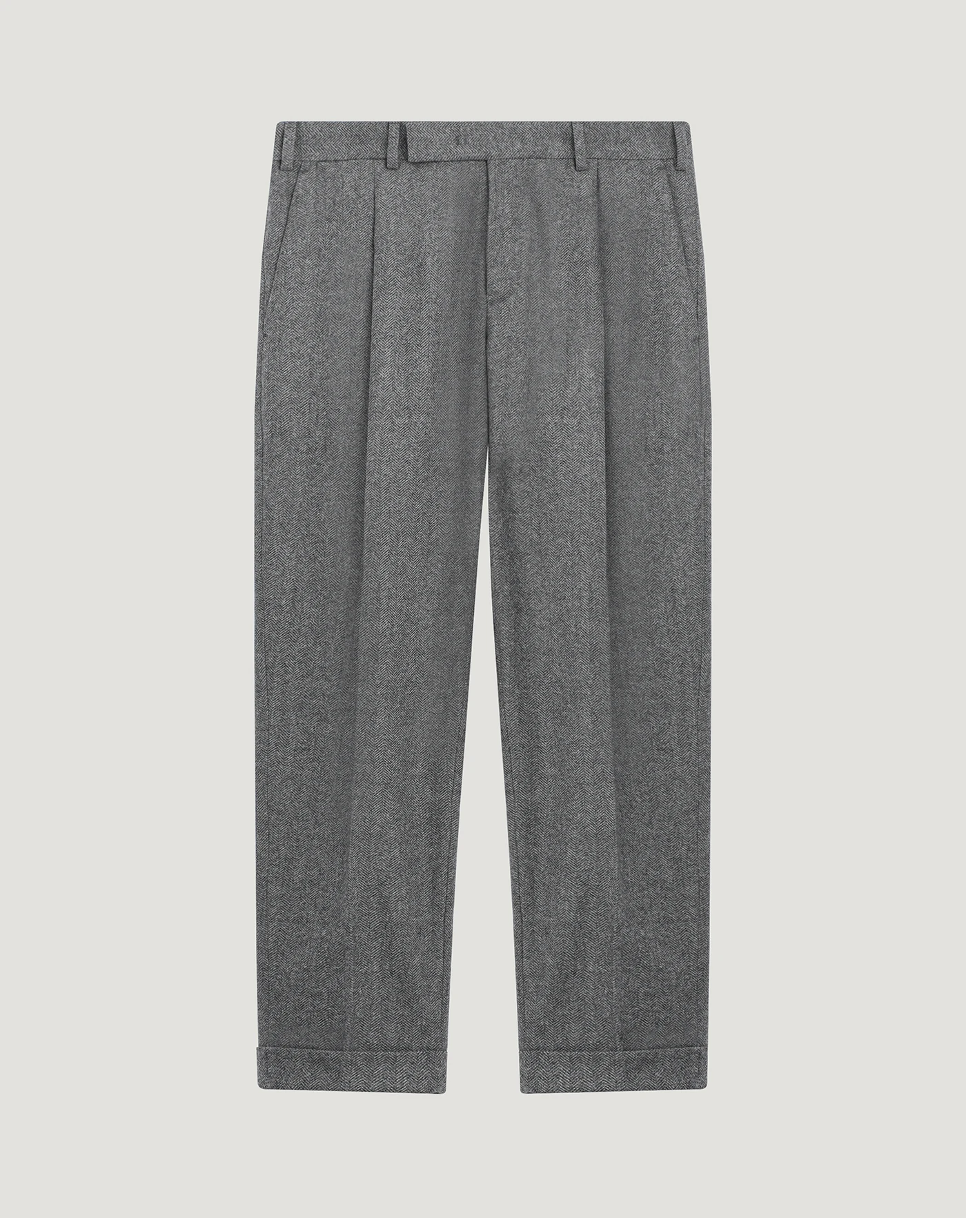 Rebel trousers in chevron flannel