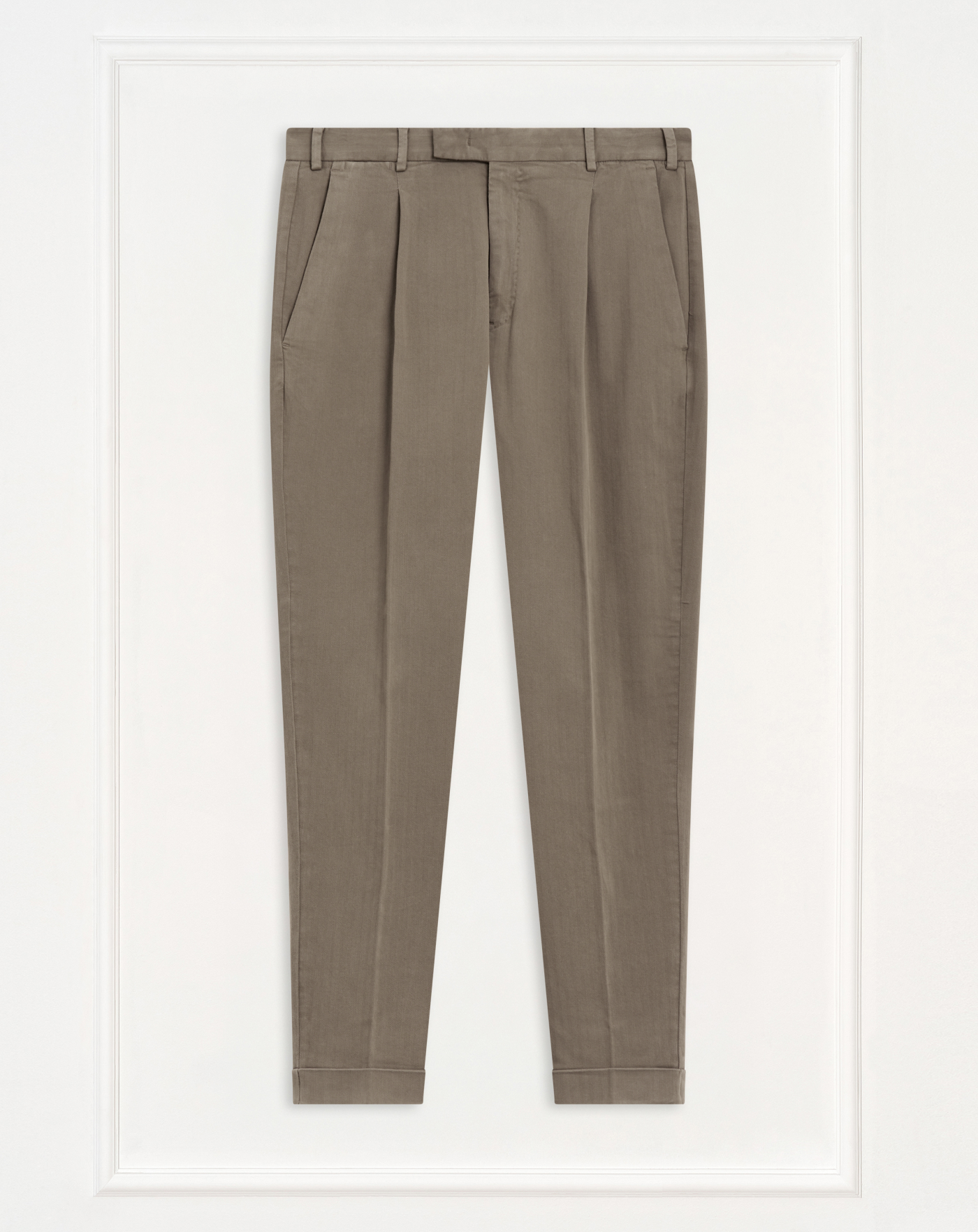 Rebel trousers in stretch herringbone