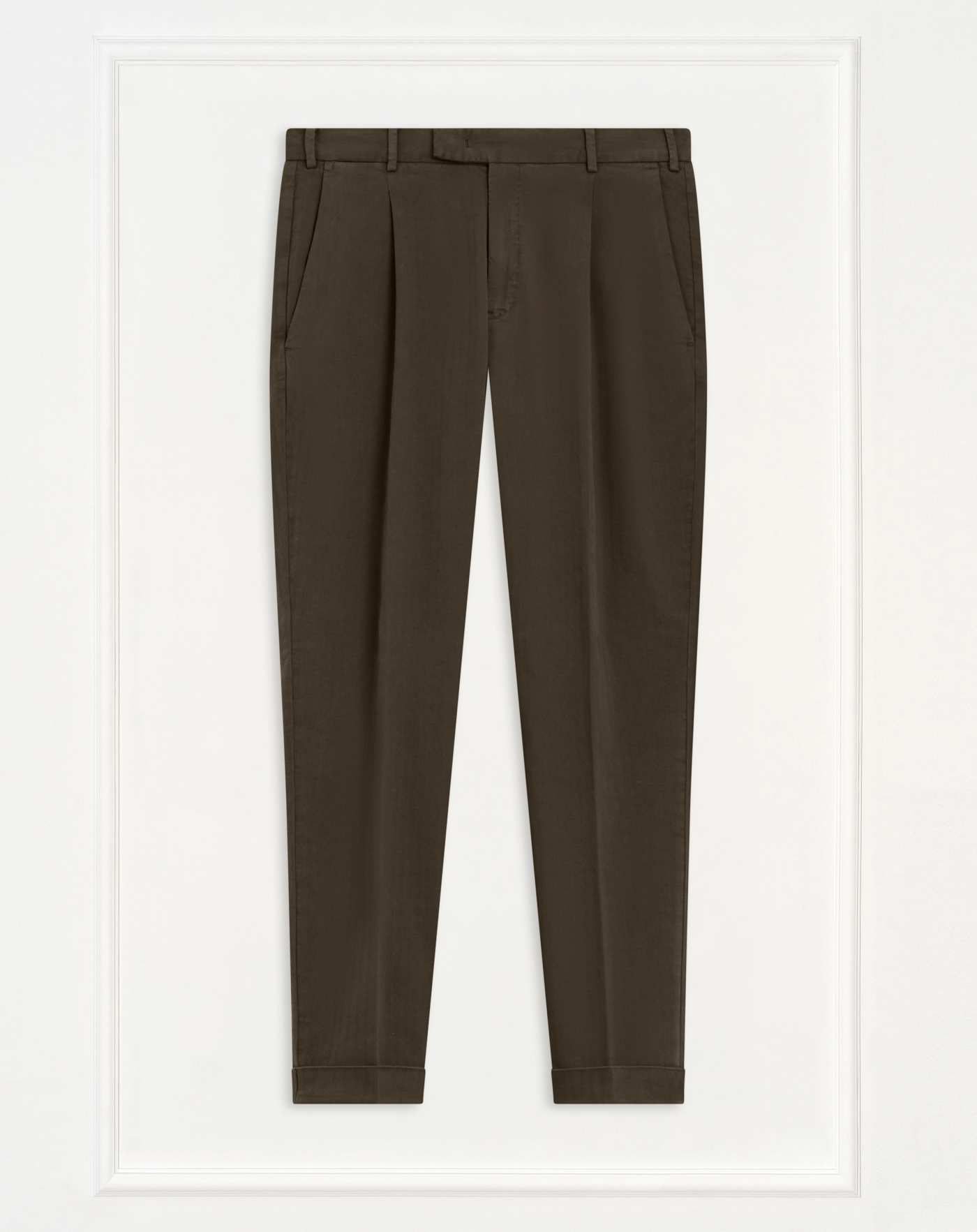 Rebel trousers in stretch herringbone