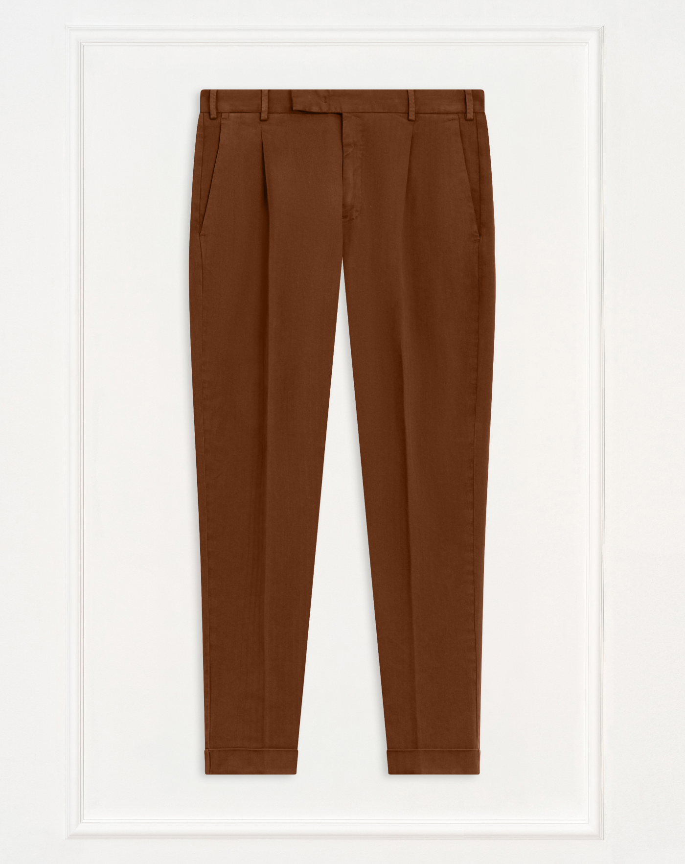 Rebel trousers in stretch herringbone