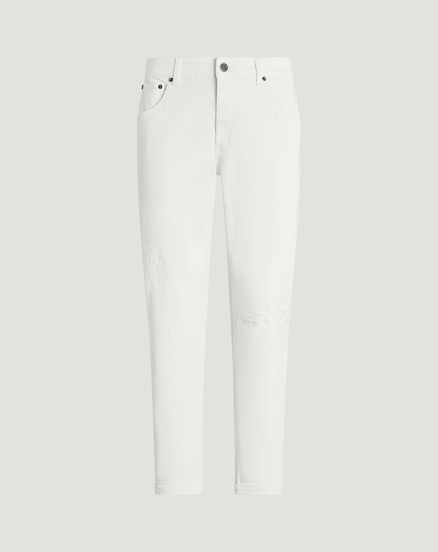 Reggae super white denim jeans