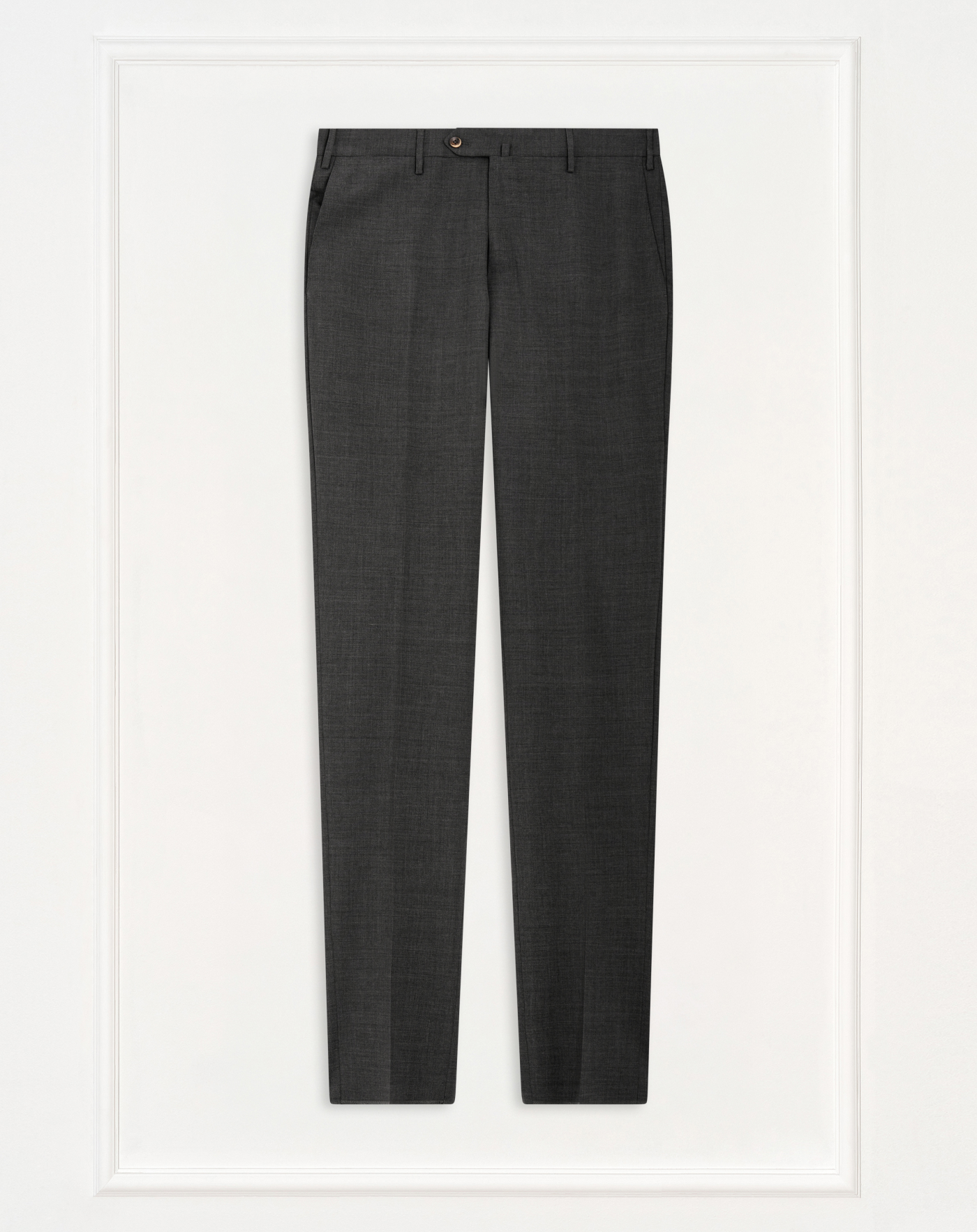 Slim trousers in four-season wool