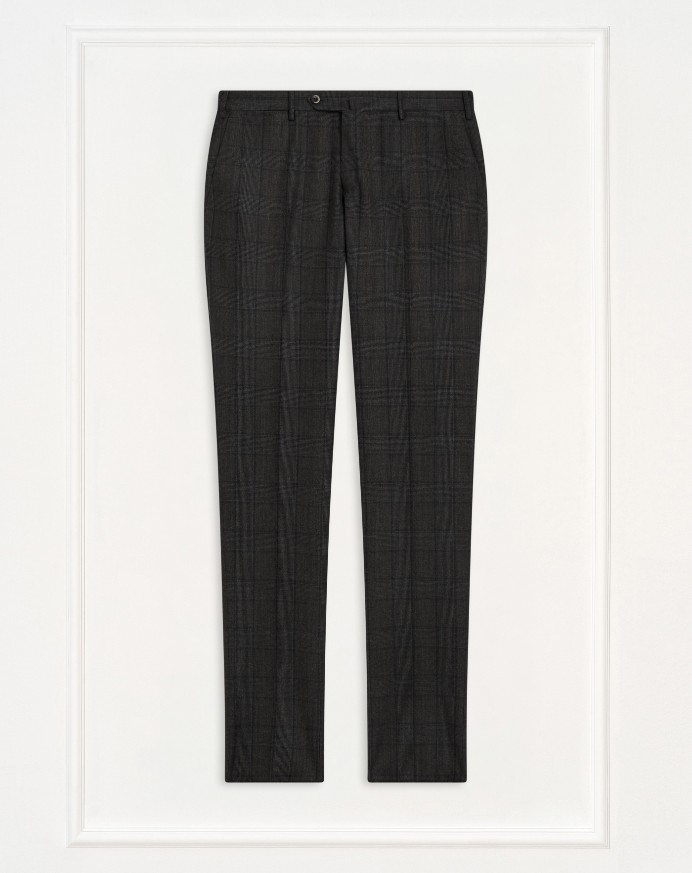Slim trousers in wool and cashmere