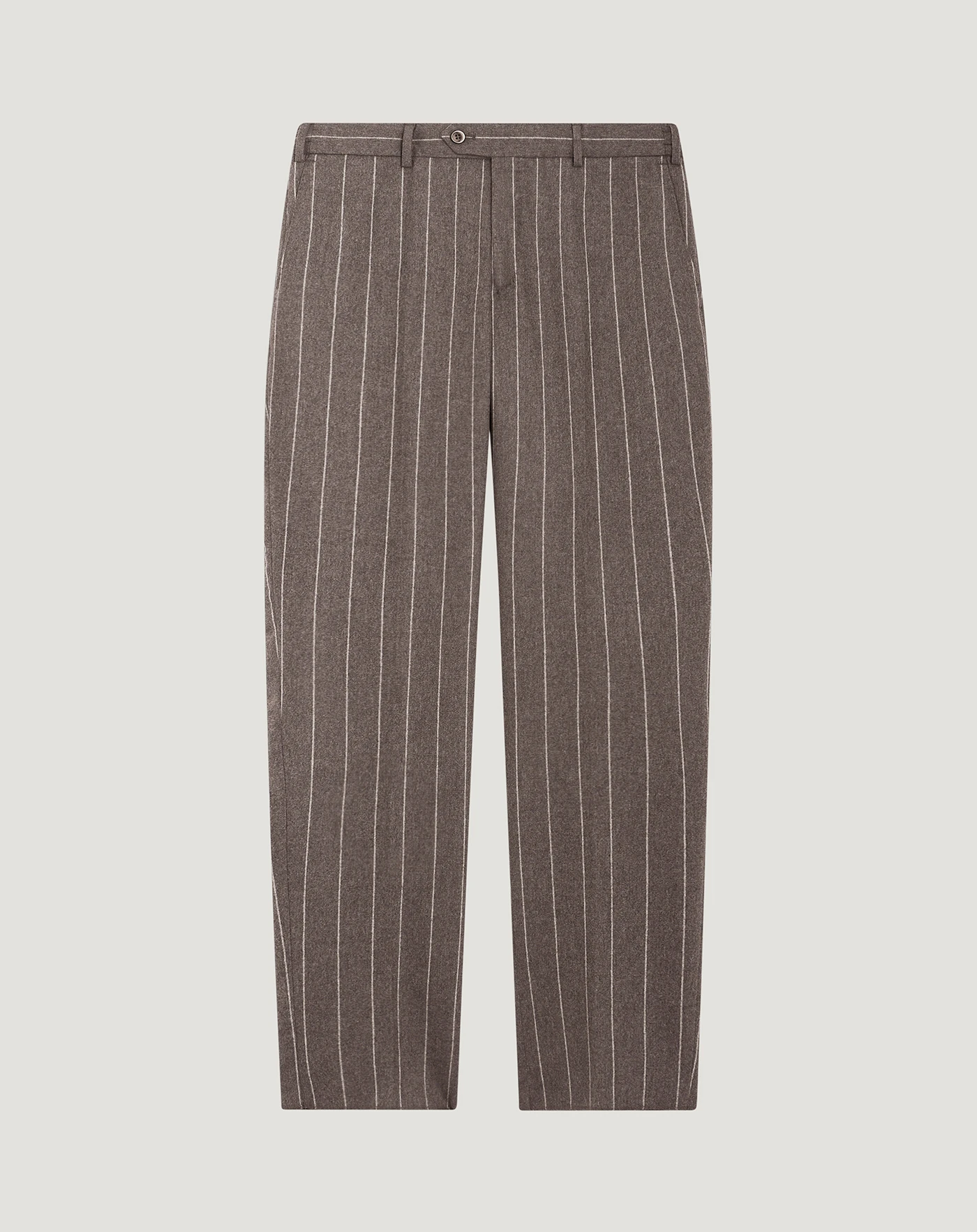 Slim flannel trousers
