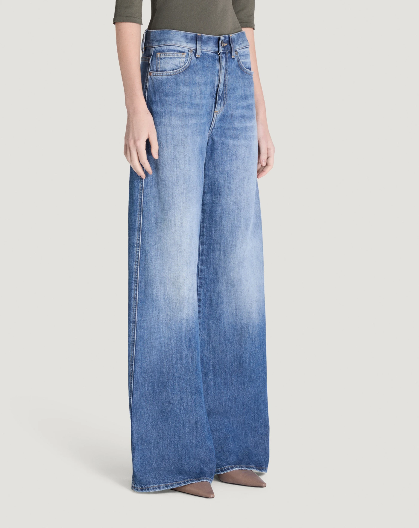 Cindy cotton denim jeans for women, blue | PT Torino