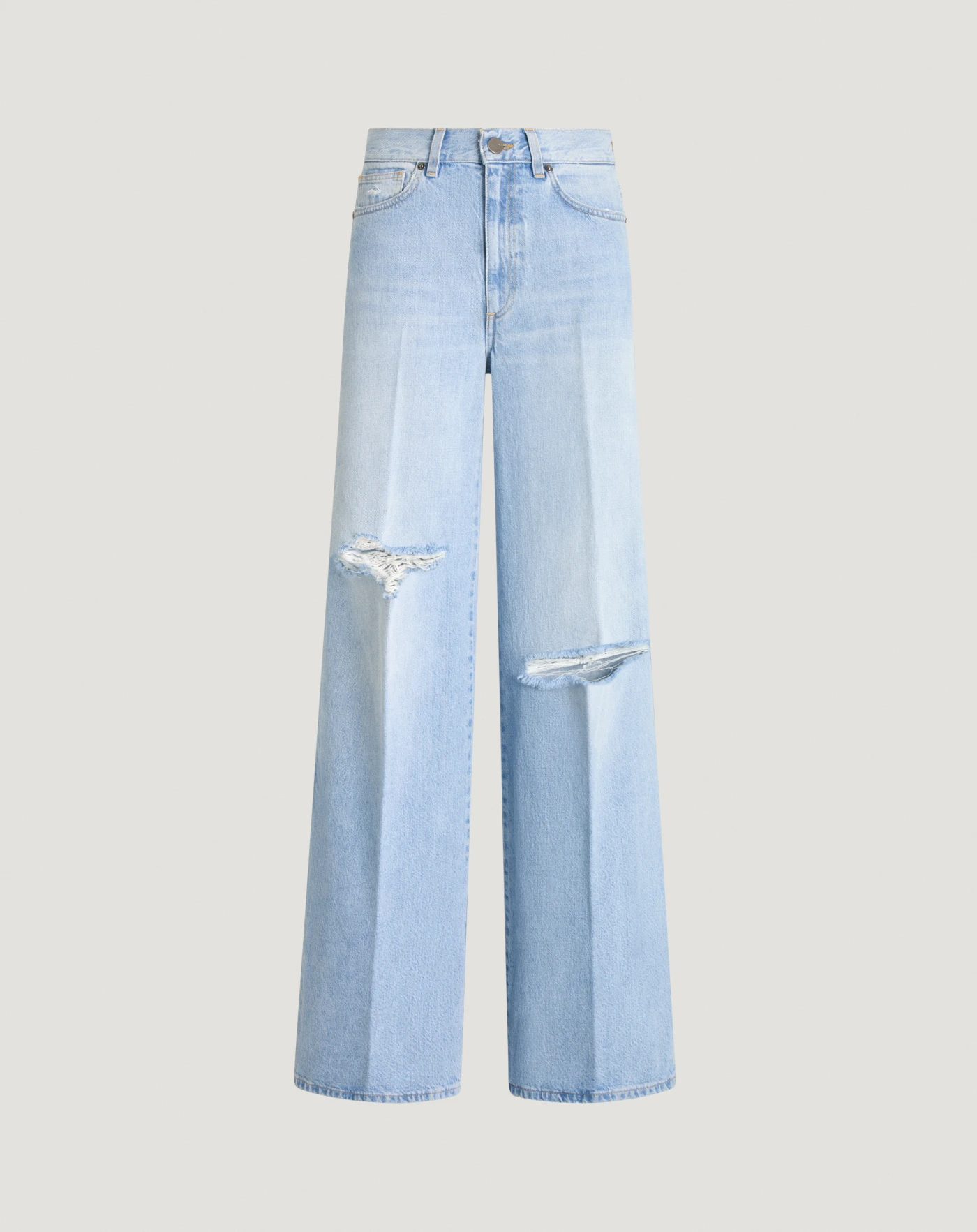 Jeans Cindy aus indigoblauem Baumwolldenim