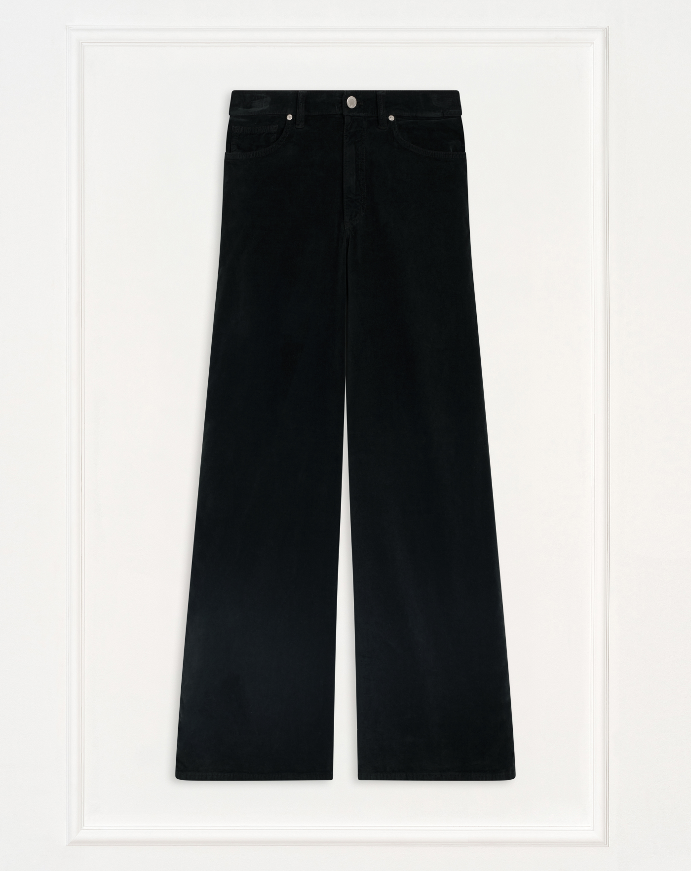 Pantaloni Cindy in velluto stretch