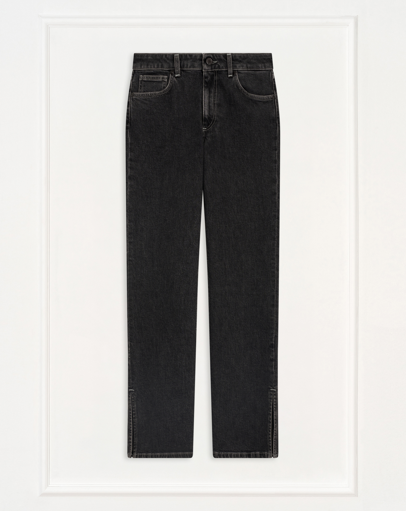 Jeans Uma in black denim stretch