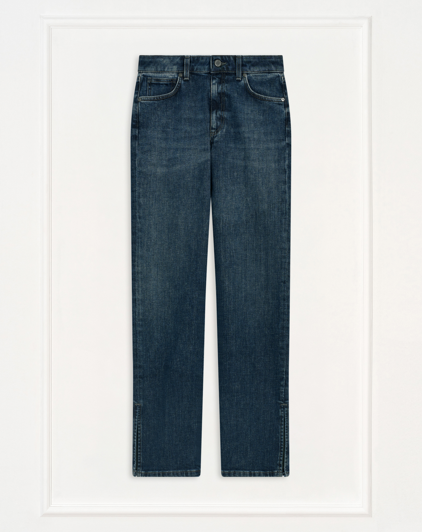 Uma jeans in blue stretch denim