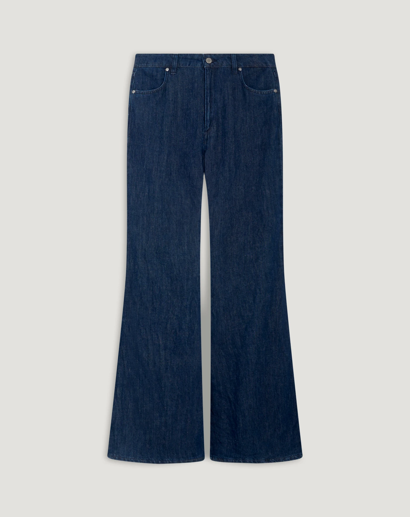 Janet jeans in cotton and linen denim