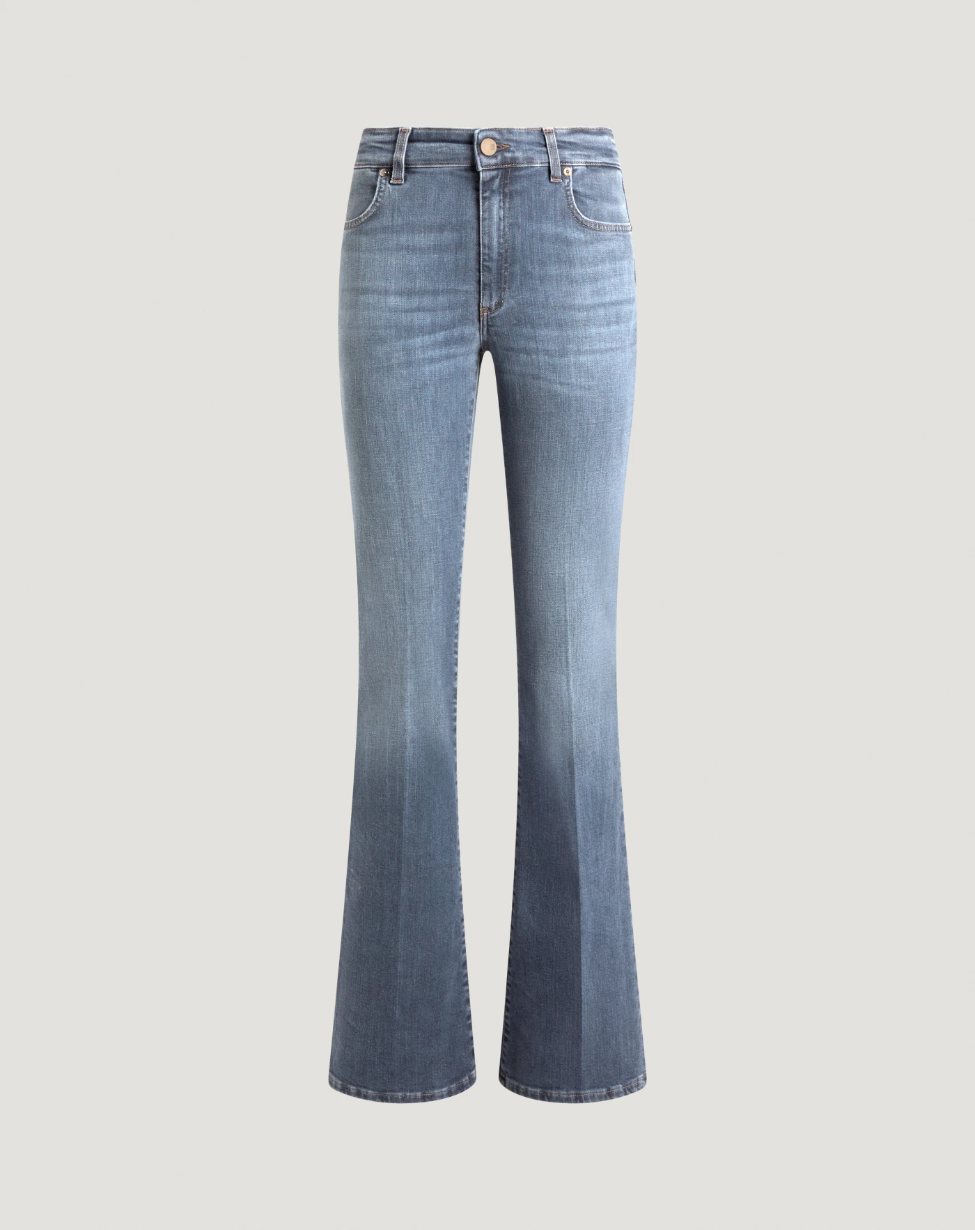 Jeans Kate in black denim organico stretch