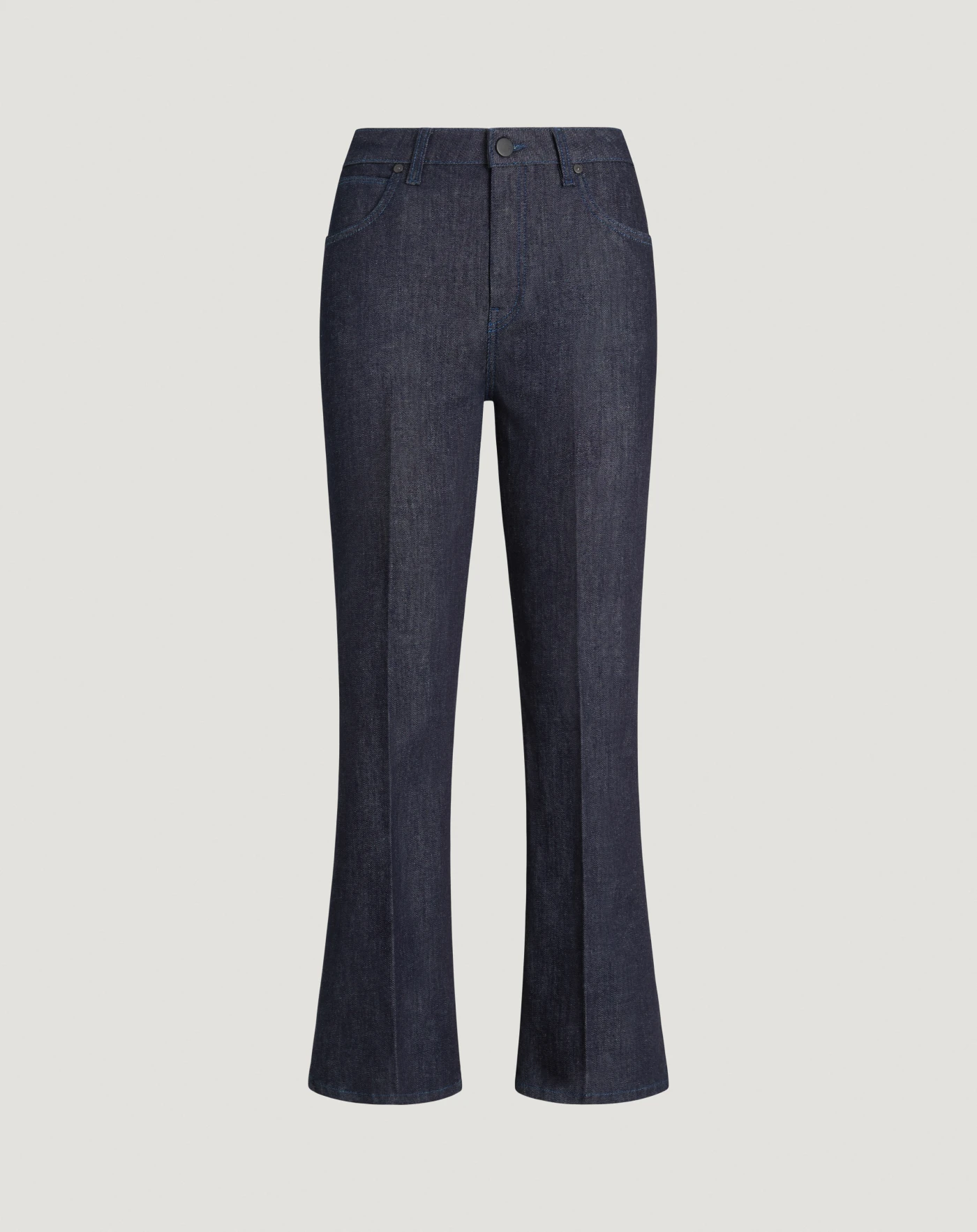 Jeans Kim aus indigoblauem Stretch-Köper