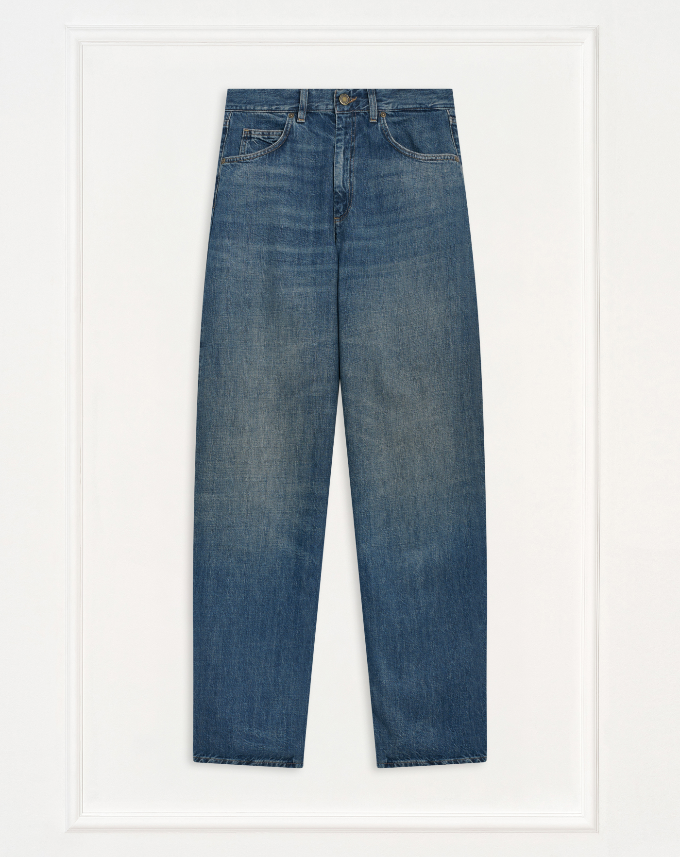 Megan jeans in rigid denim