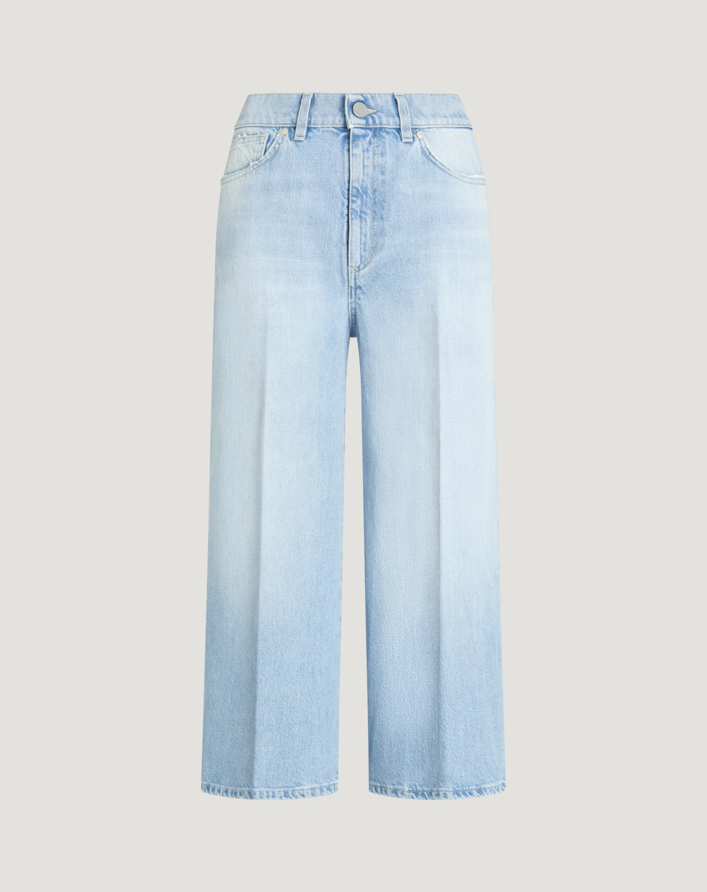 Jeans Rita aus indigoblauem Baumwolldenim