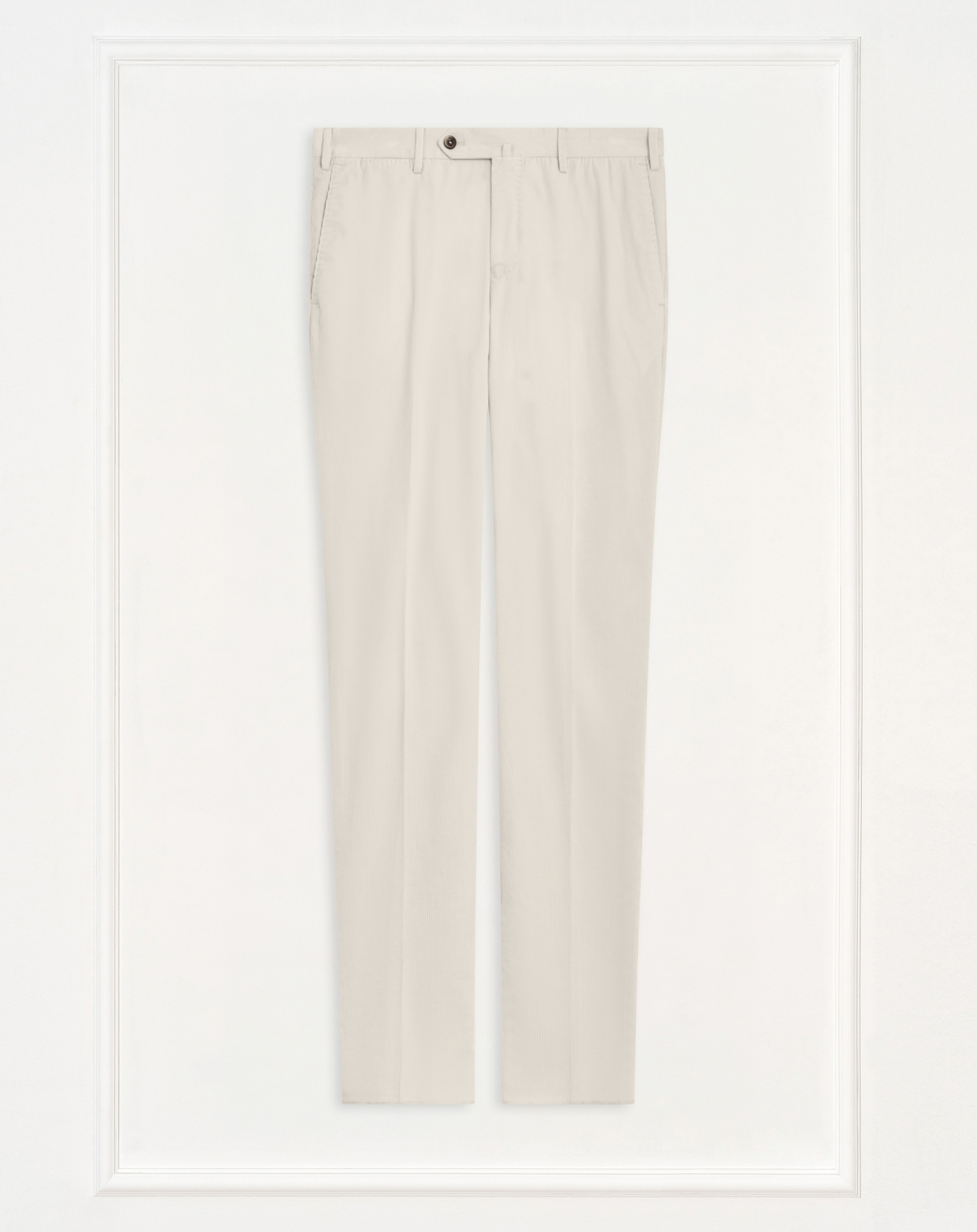 Slim trousers in super soft velvet