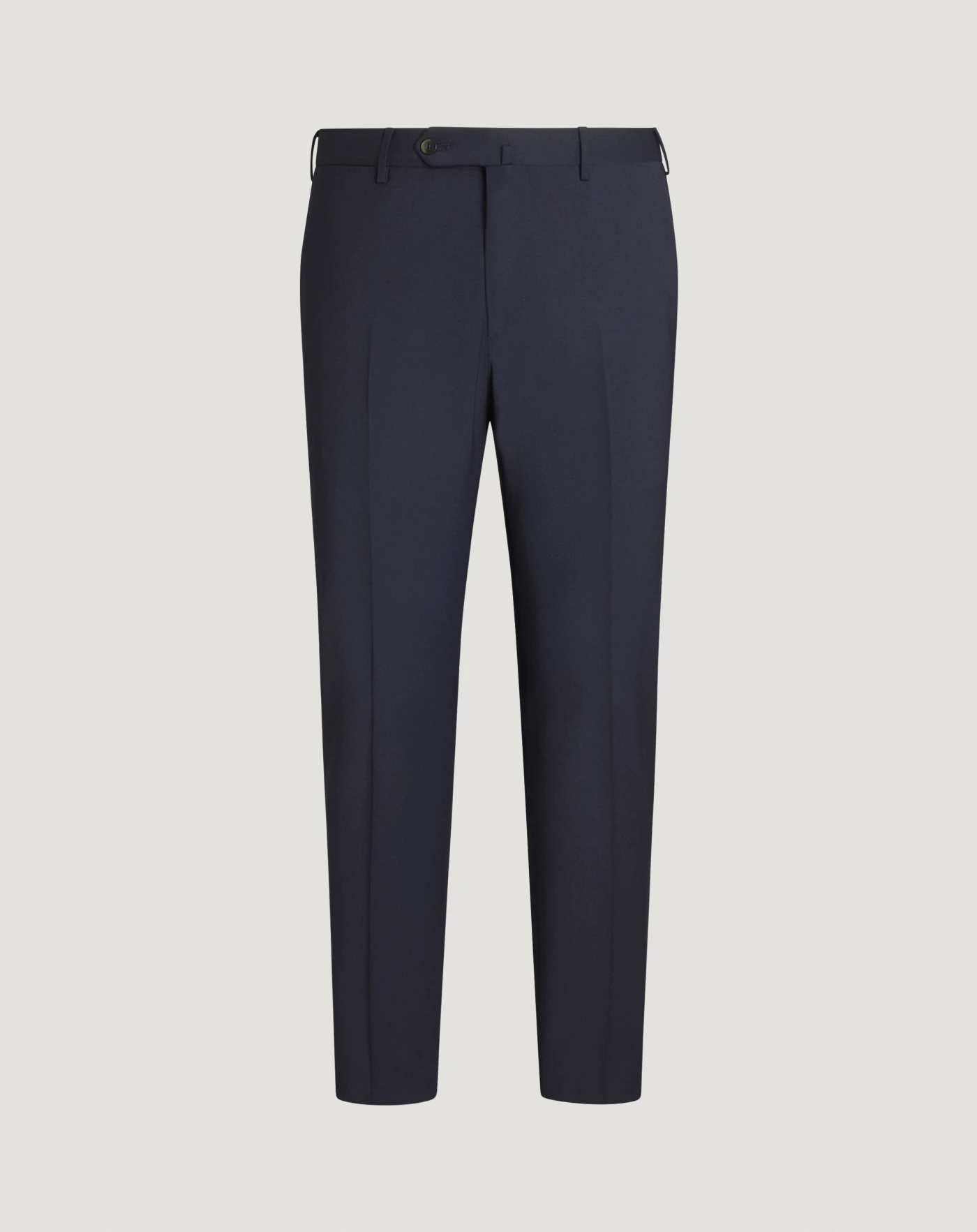 Slim technical wool trousers