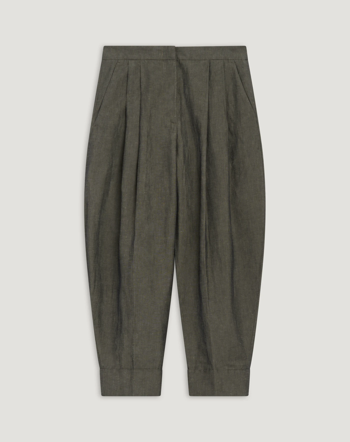 Cloe trousers in linen and cotton