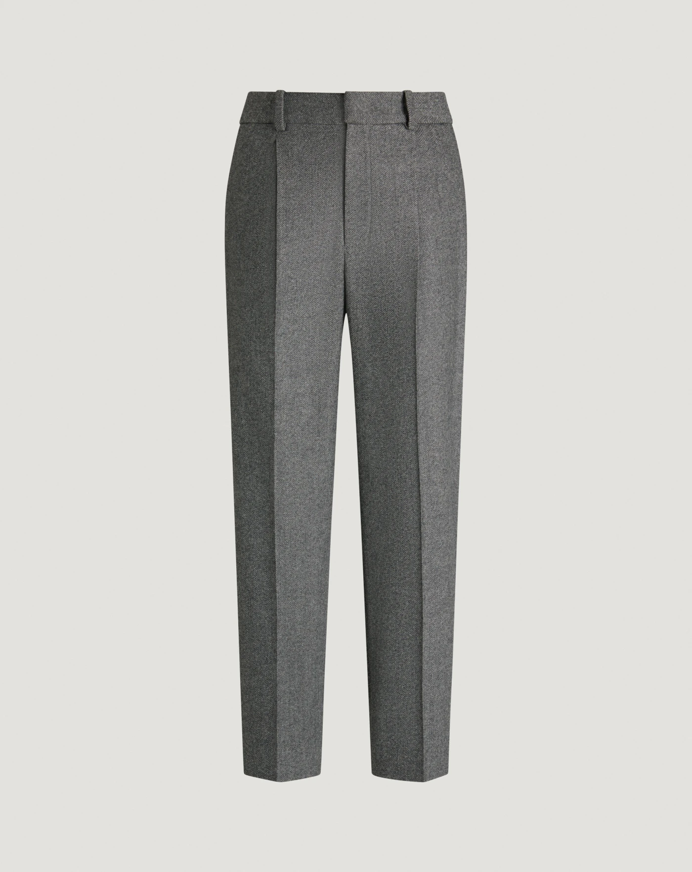Pantaloni Daisy in flanella chevron