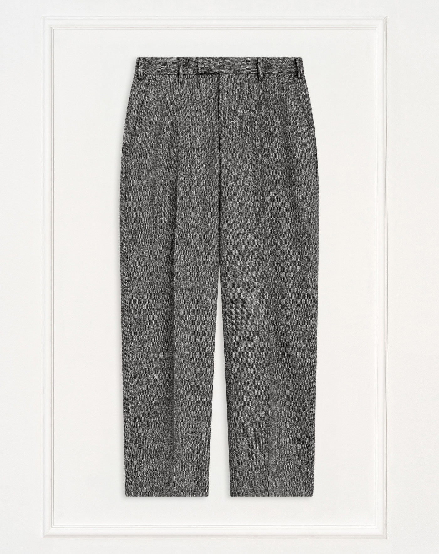 Emma trousers in wool and silk