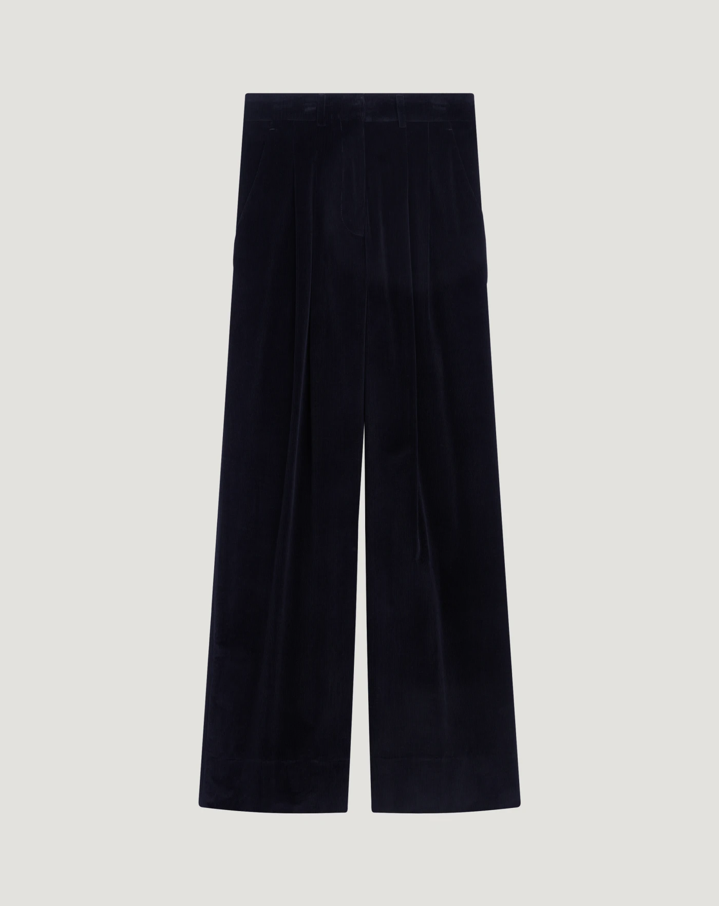 Frankie stretch velvet trousers