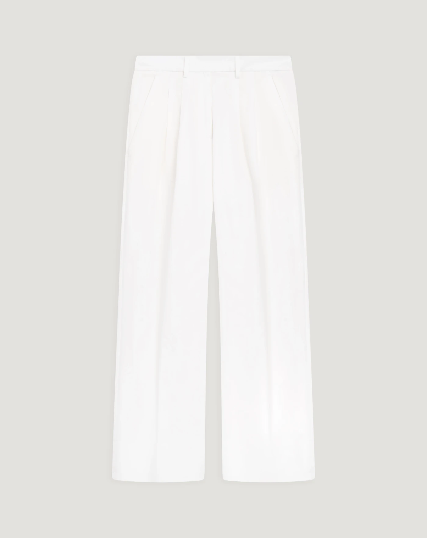 Frankie trousers in stretch gabardine