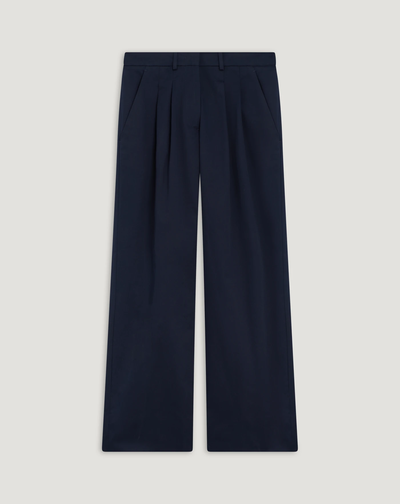 Frankie trousers in stretch gabardine