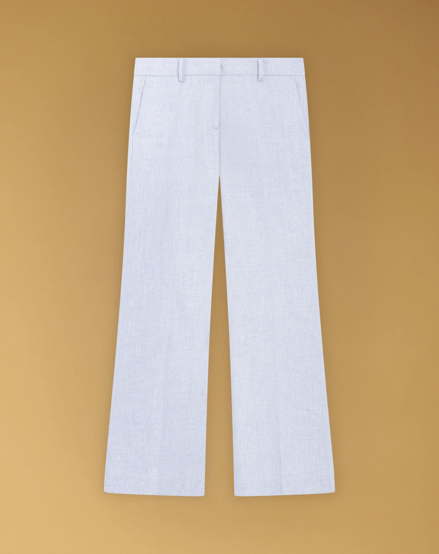 Hose Jodie aus Leinen und Stretch-Baumwolle