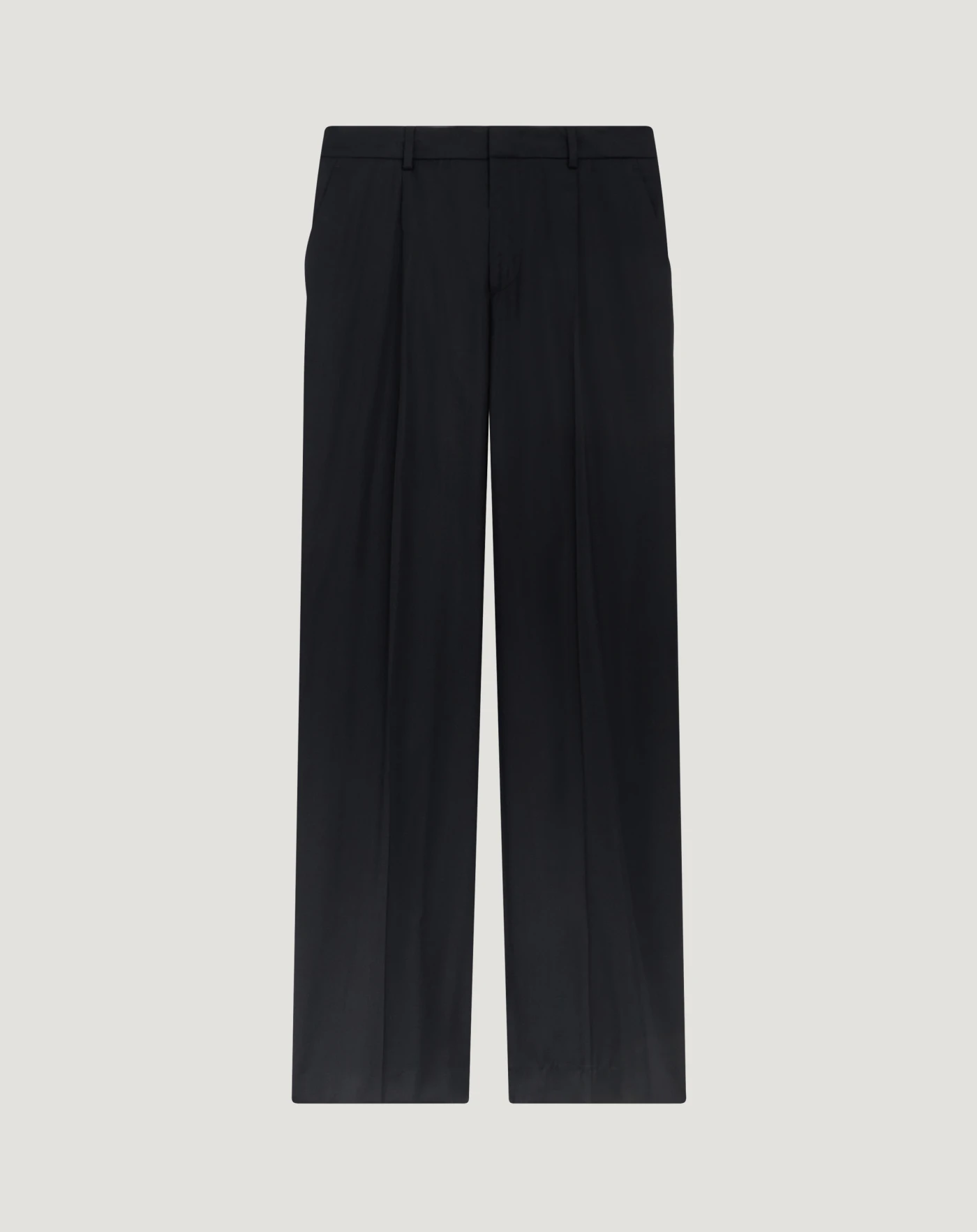 Lola trousers in stretch wool twill