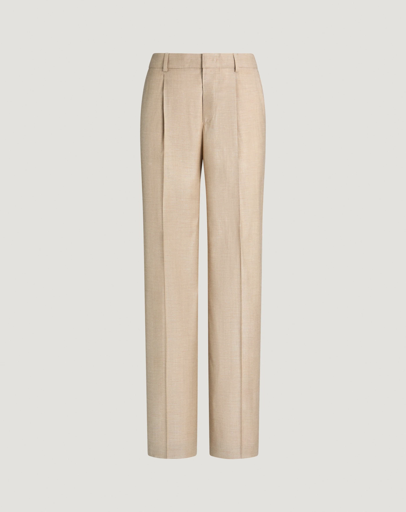 Pantaloni Lola in lana Oxford