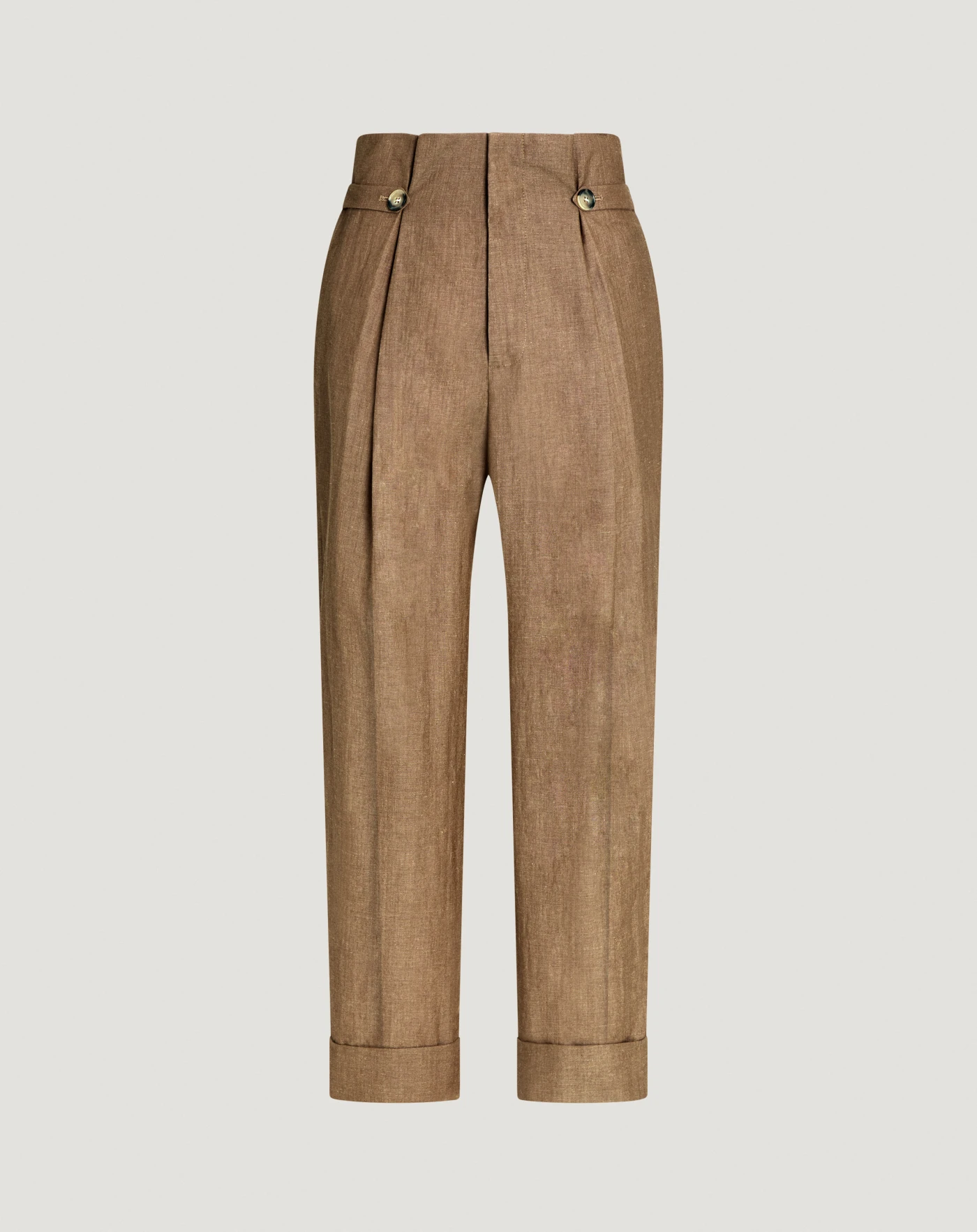 Pantaloni Alice in lana e lino