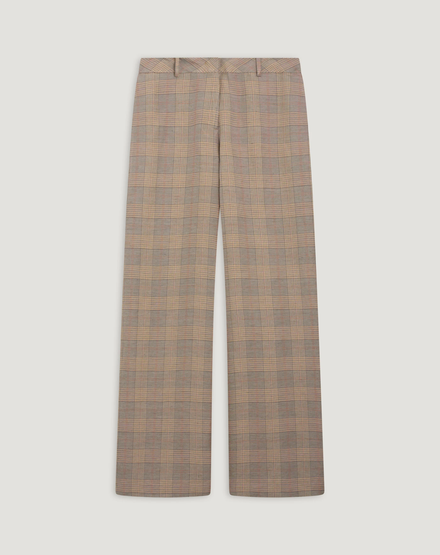 Pantaloni Nicol in lino e viscosa