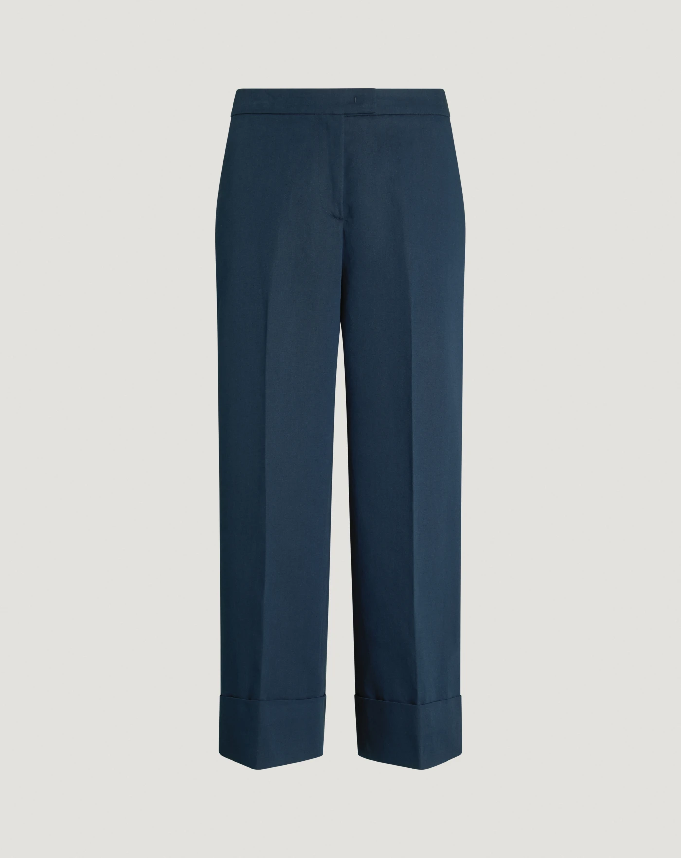 Pantaloni Colette in gabardina di cotone