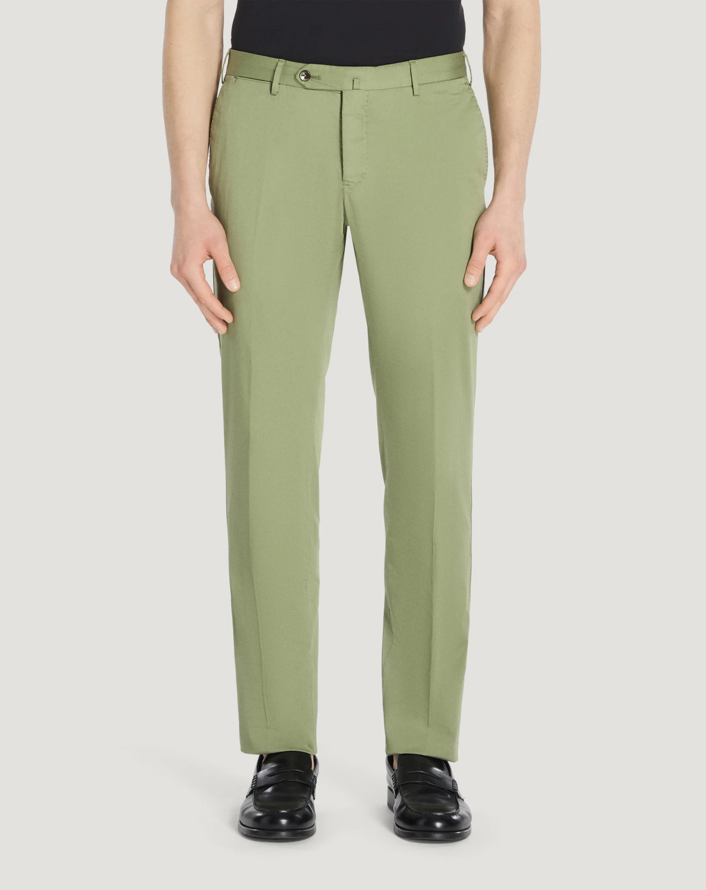 CINOH（チノ）/ RAYON PRINT RELAX PANTS GREEN CINOH/チノ】別注 RAYON TWILL RELAX PANTS/レーヨンツイル