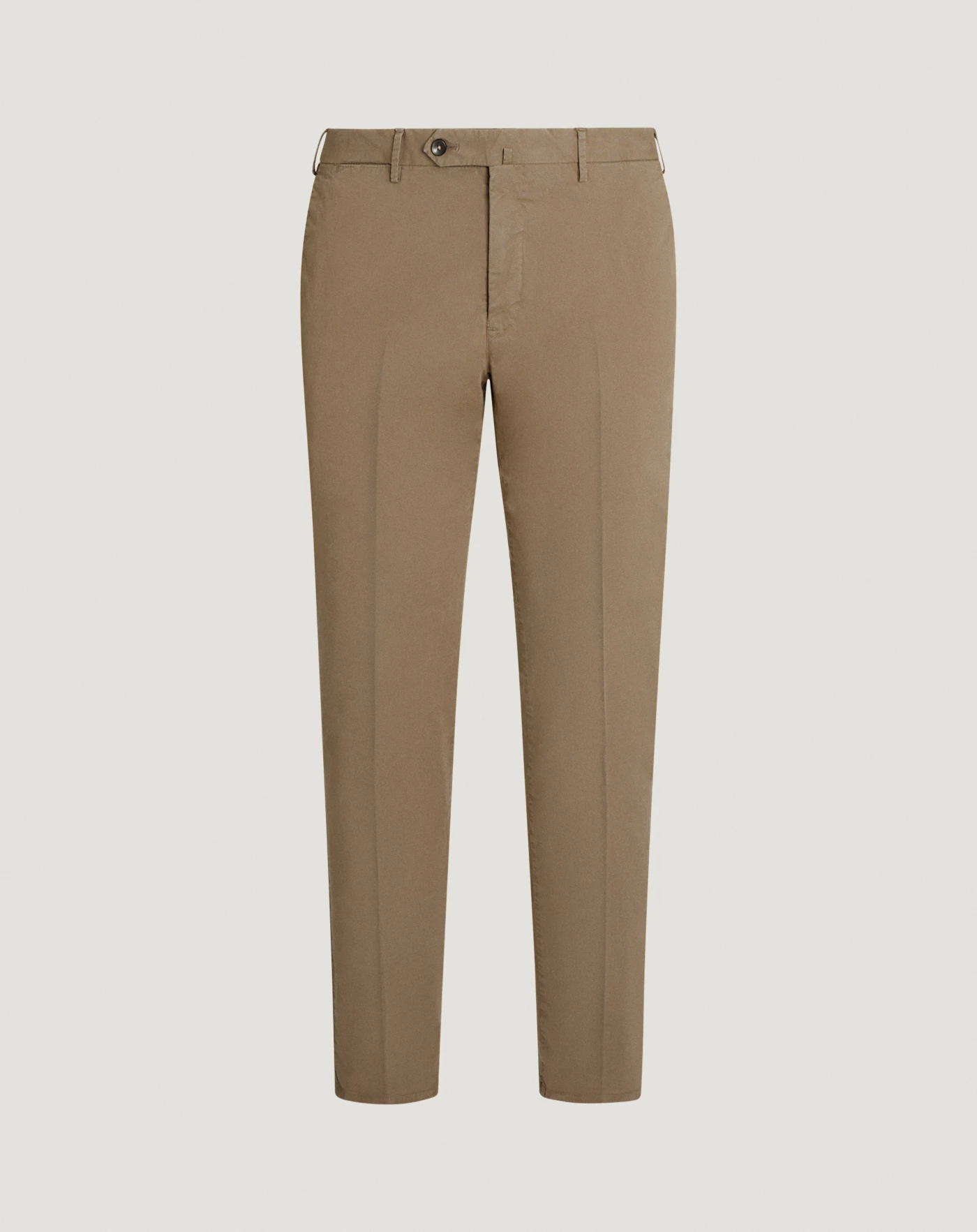 Slim stretch gabardine trousers