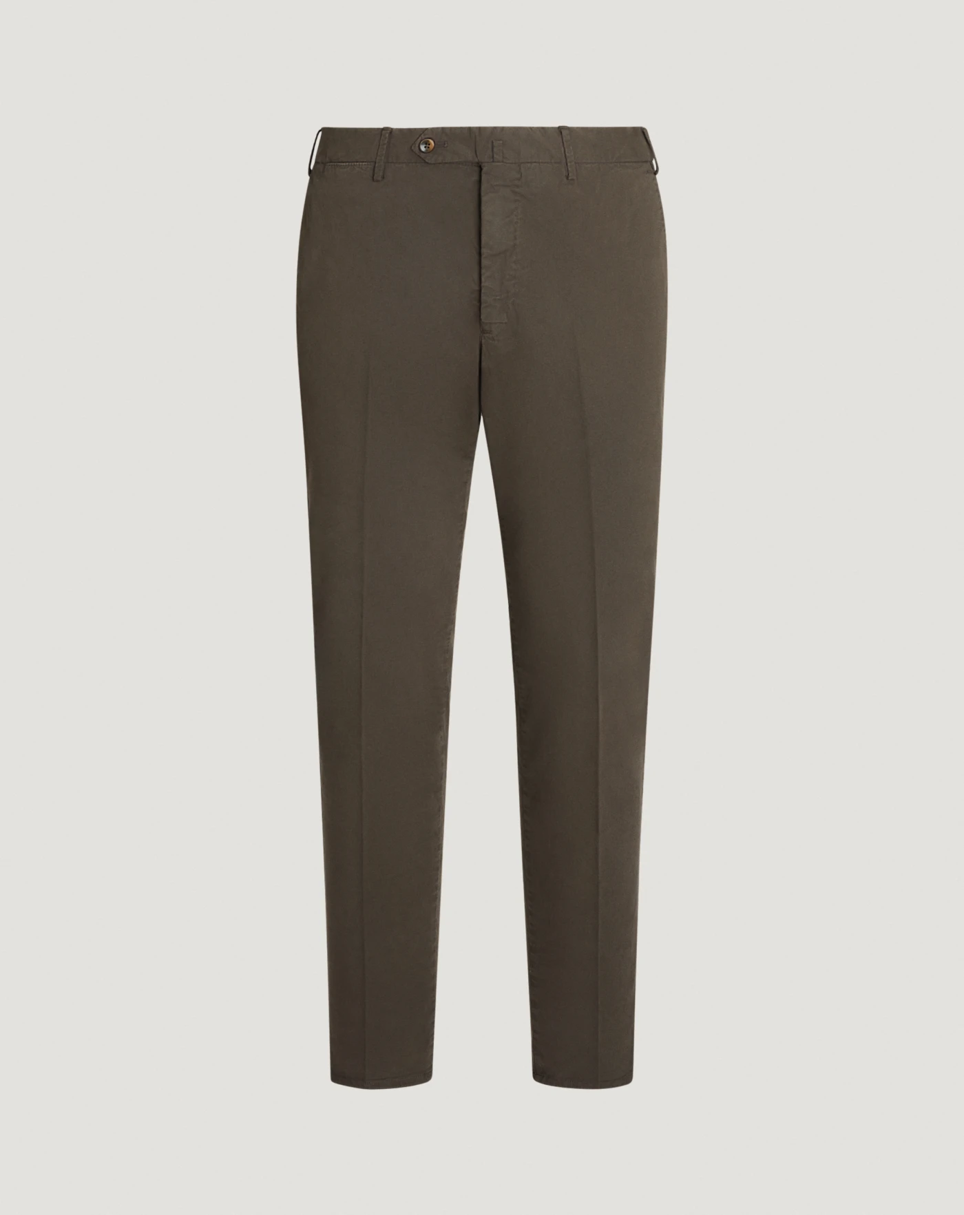 Slim stretch gabardine trousers