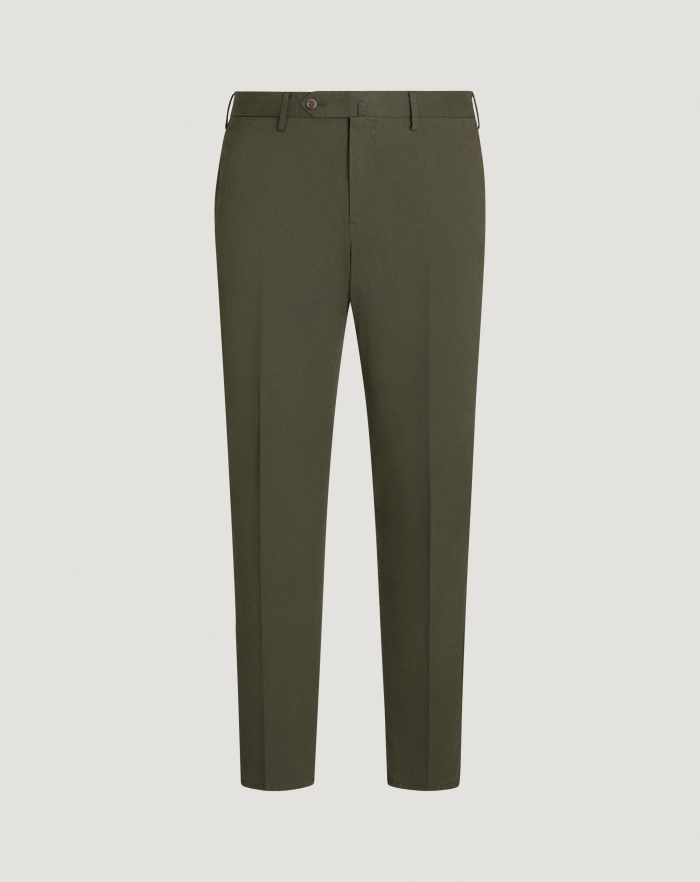 Slim stretch gabardine trousers