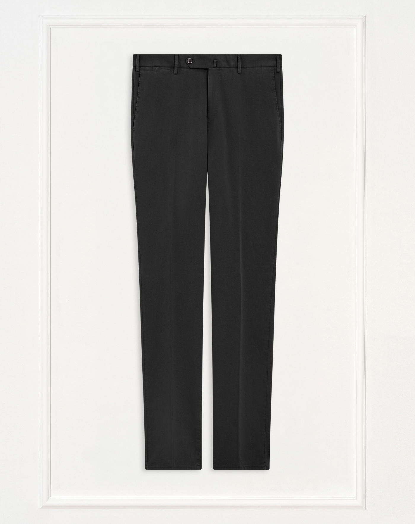 Slim trousers in stretch gabardine