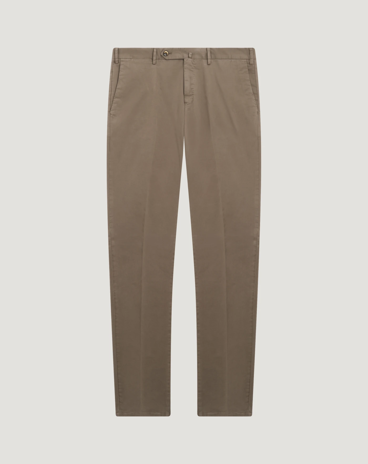Slim stretch gabardine trousers