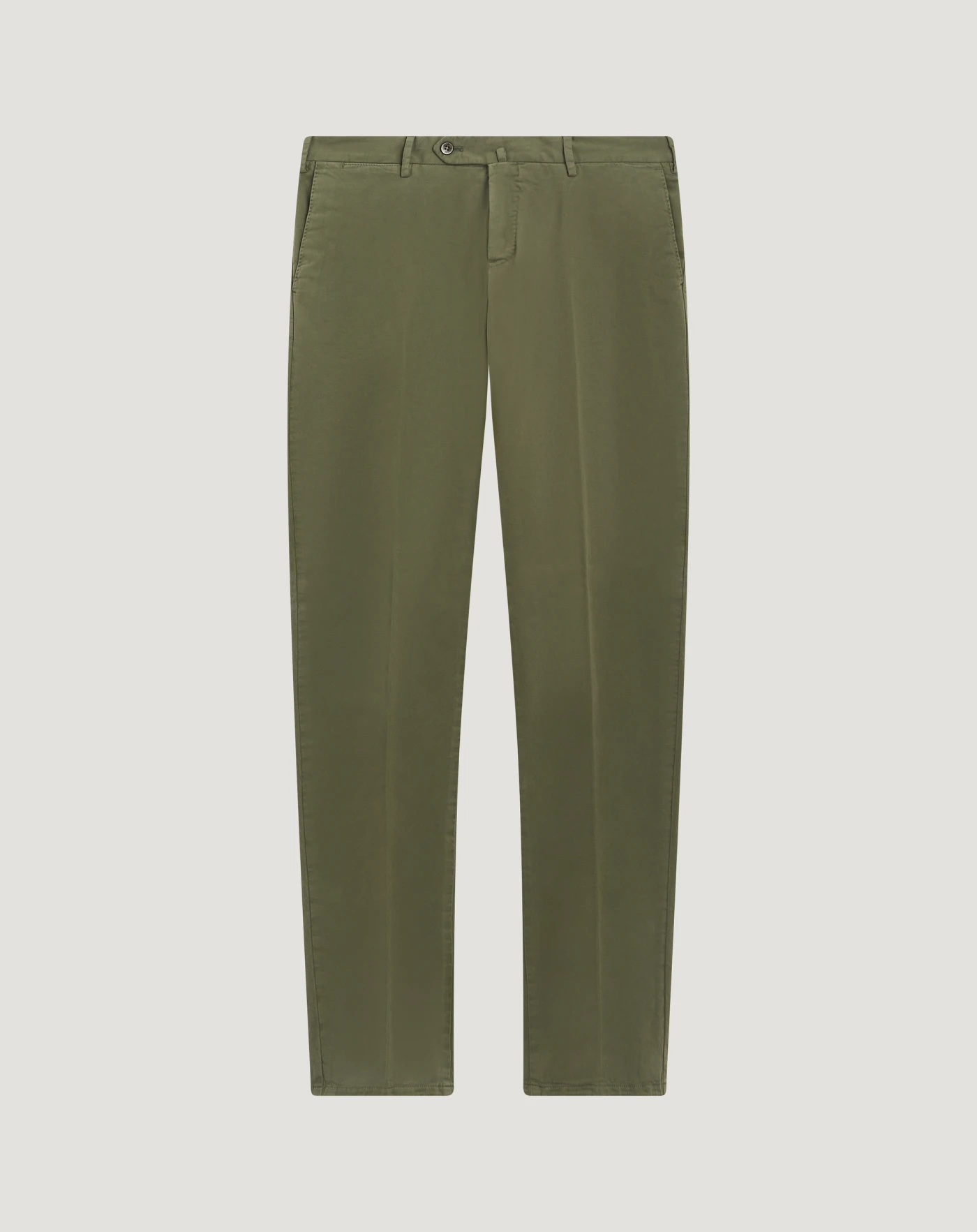 Slim stretch gabardine trousers