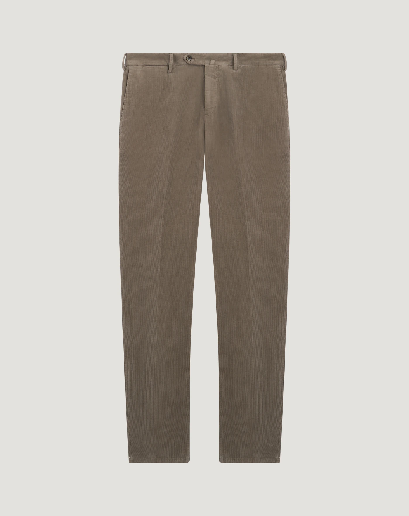 Slim trousers in stretch velvet