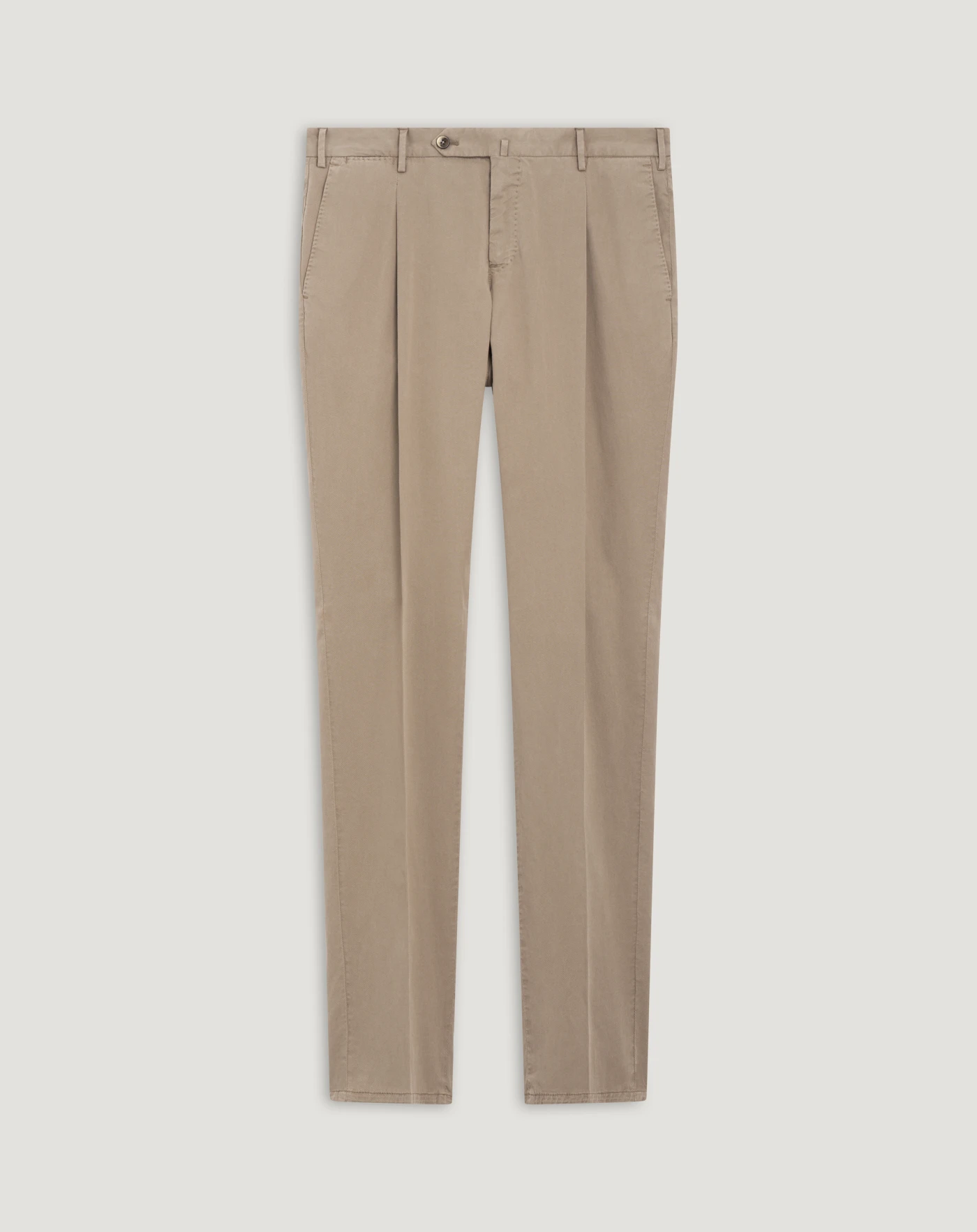 Slim trousers in stretch cotton blend