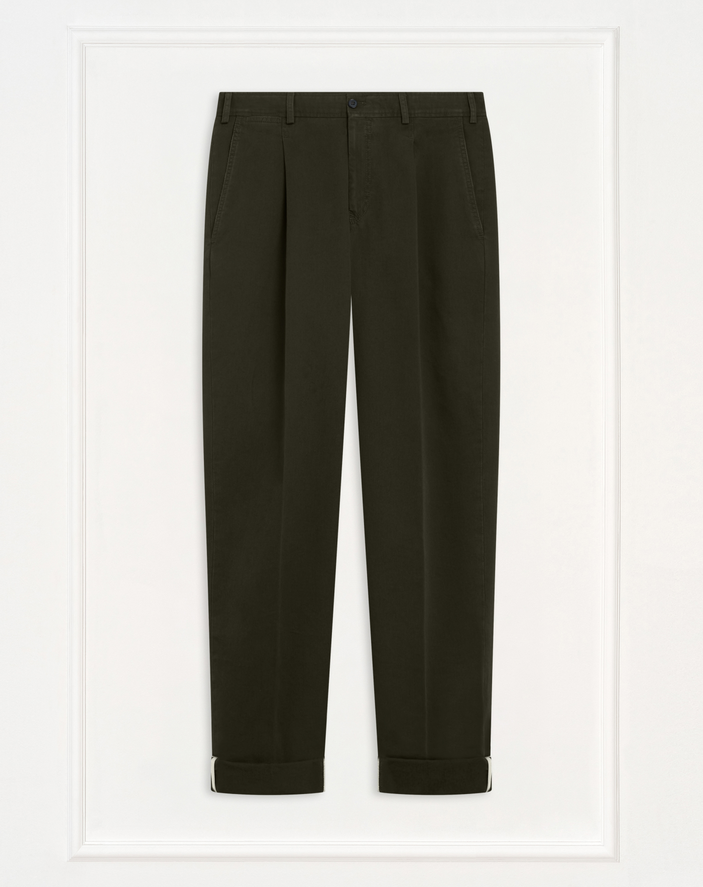 Union chino trousers in cotton drill