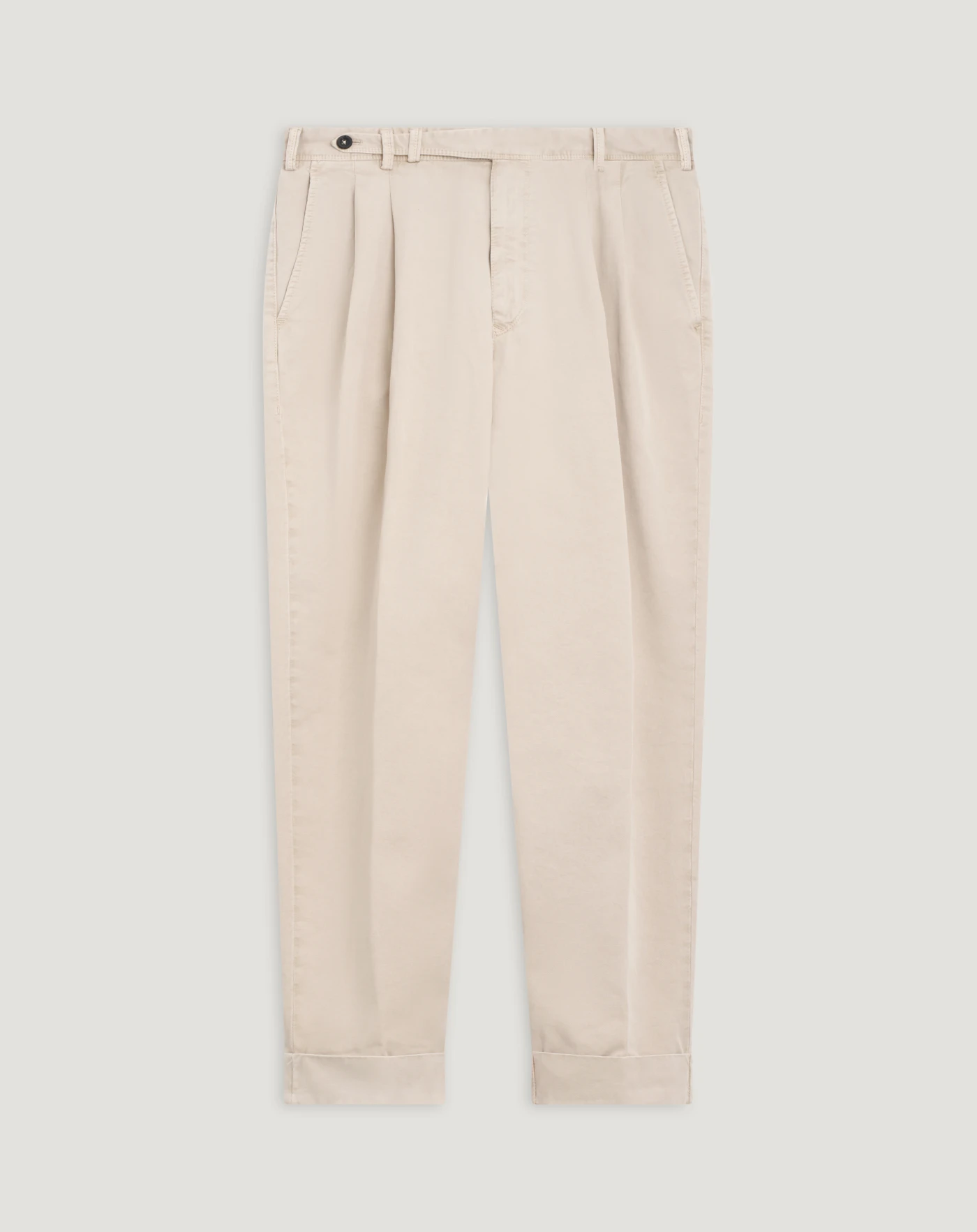 Carrot cotton trousers