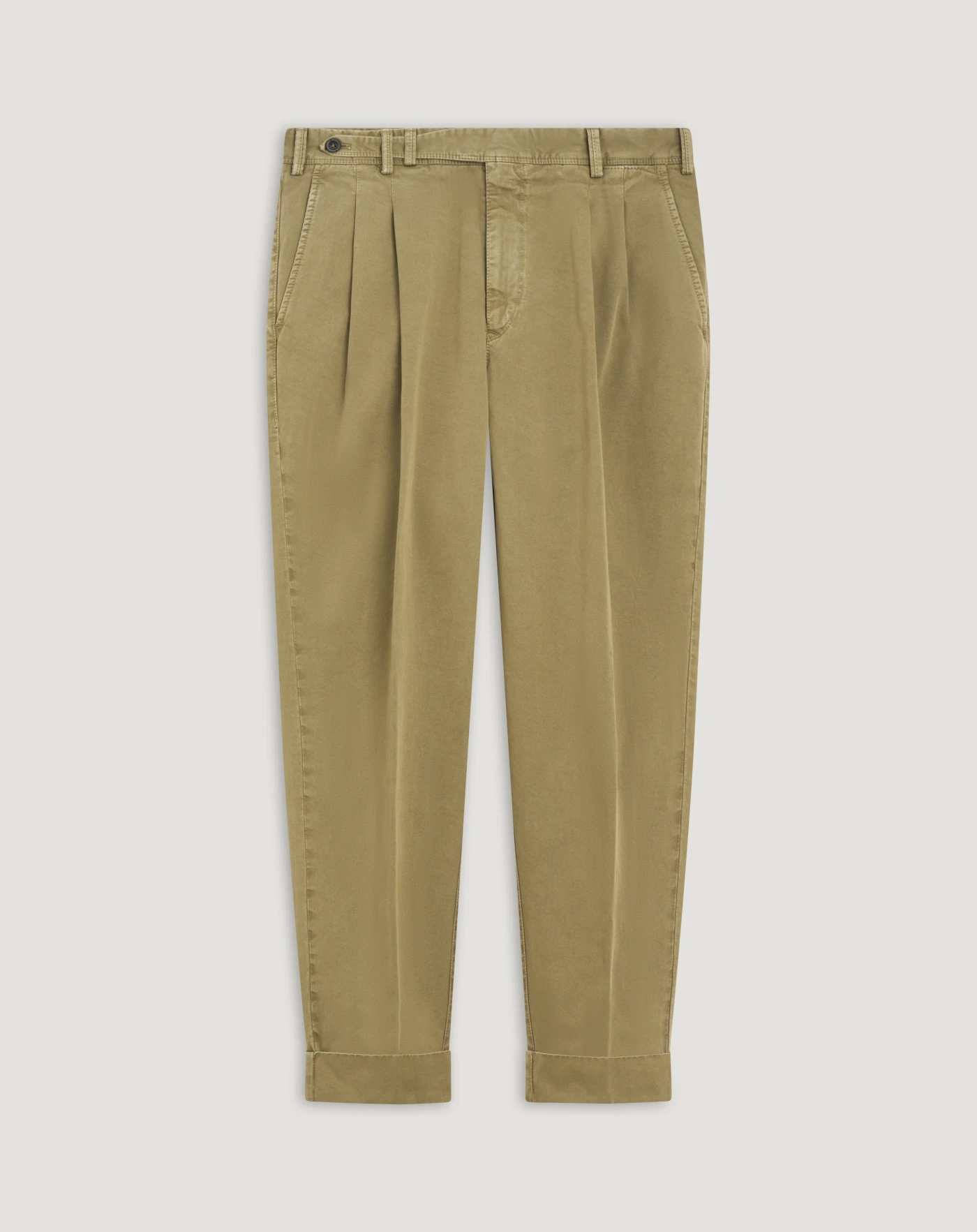 Carrot cotton trousers