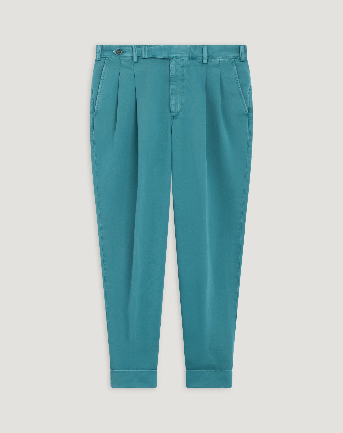Carrot cotton trousers