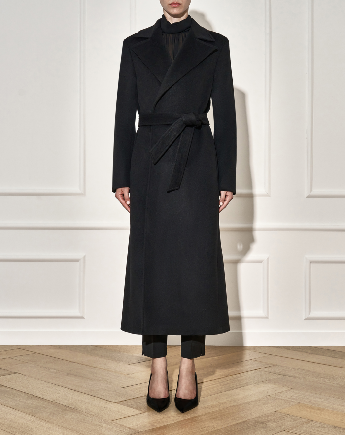 Blanca coat in wool and cashmere fabric