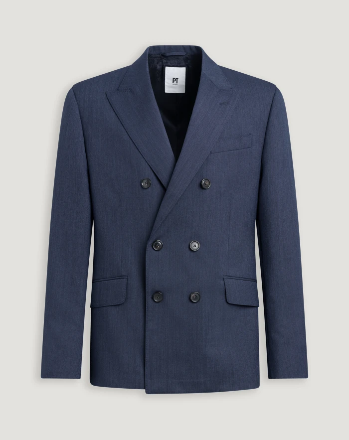 Giacca doppiopetto in lana