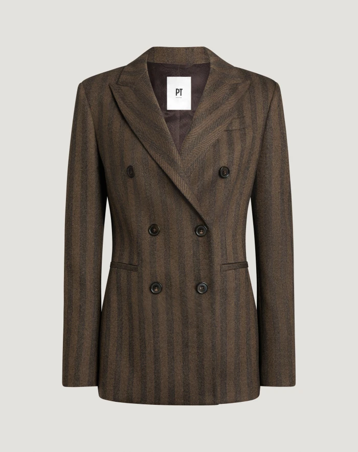 Blazer aus Wollstretch