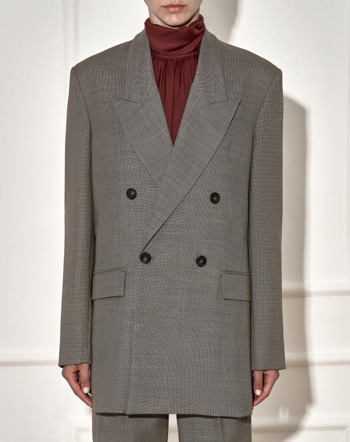 Stella blazer in stretch wool